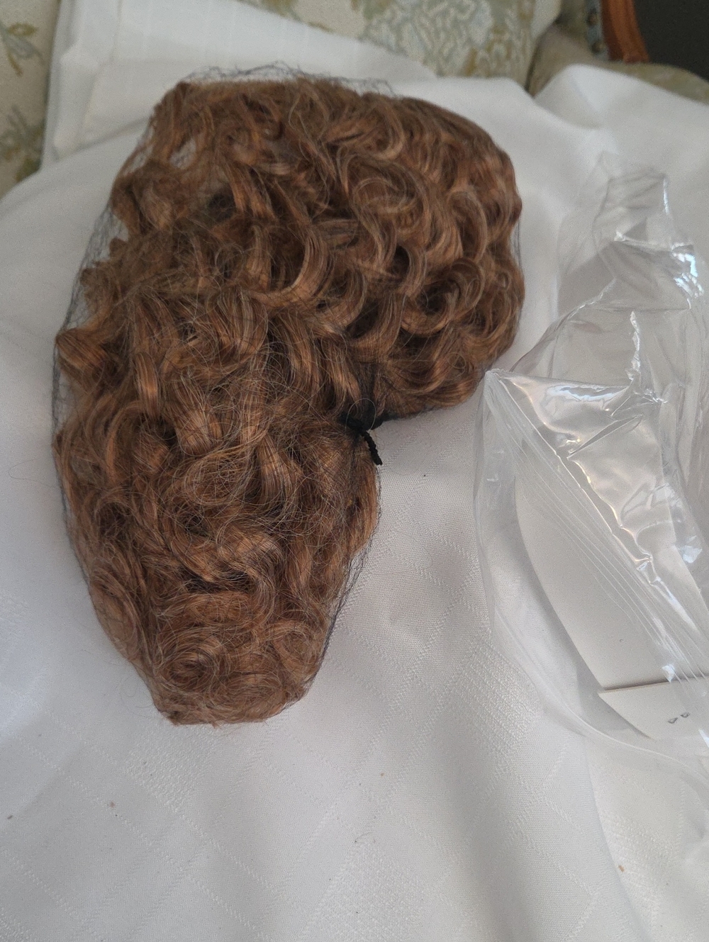 Red BrownCurly Women’s Hairpiece Topper Purchased From Vivacrown - Unbranded